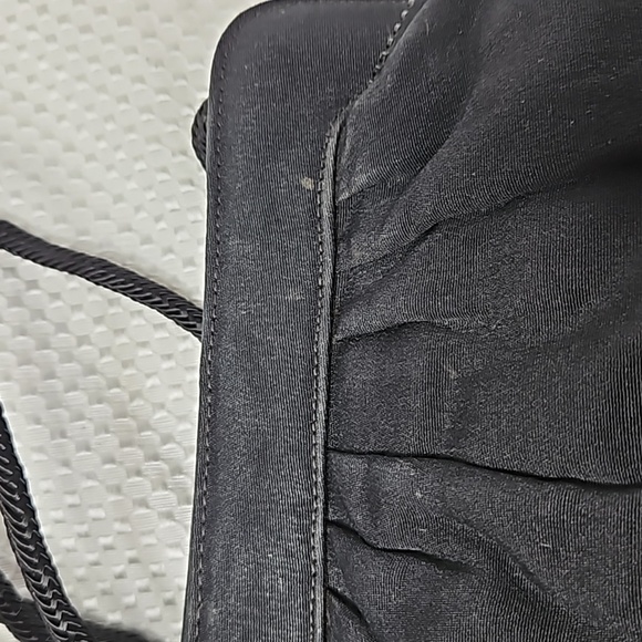 VINTAGE STUART WEITZMAN BLACK BAG - Picture 8 of 9